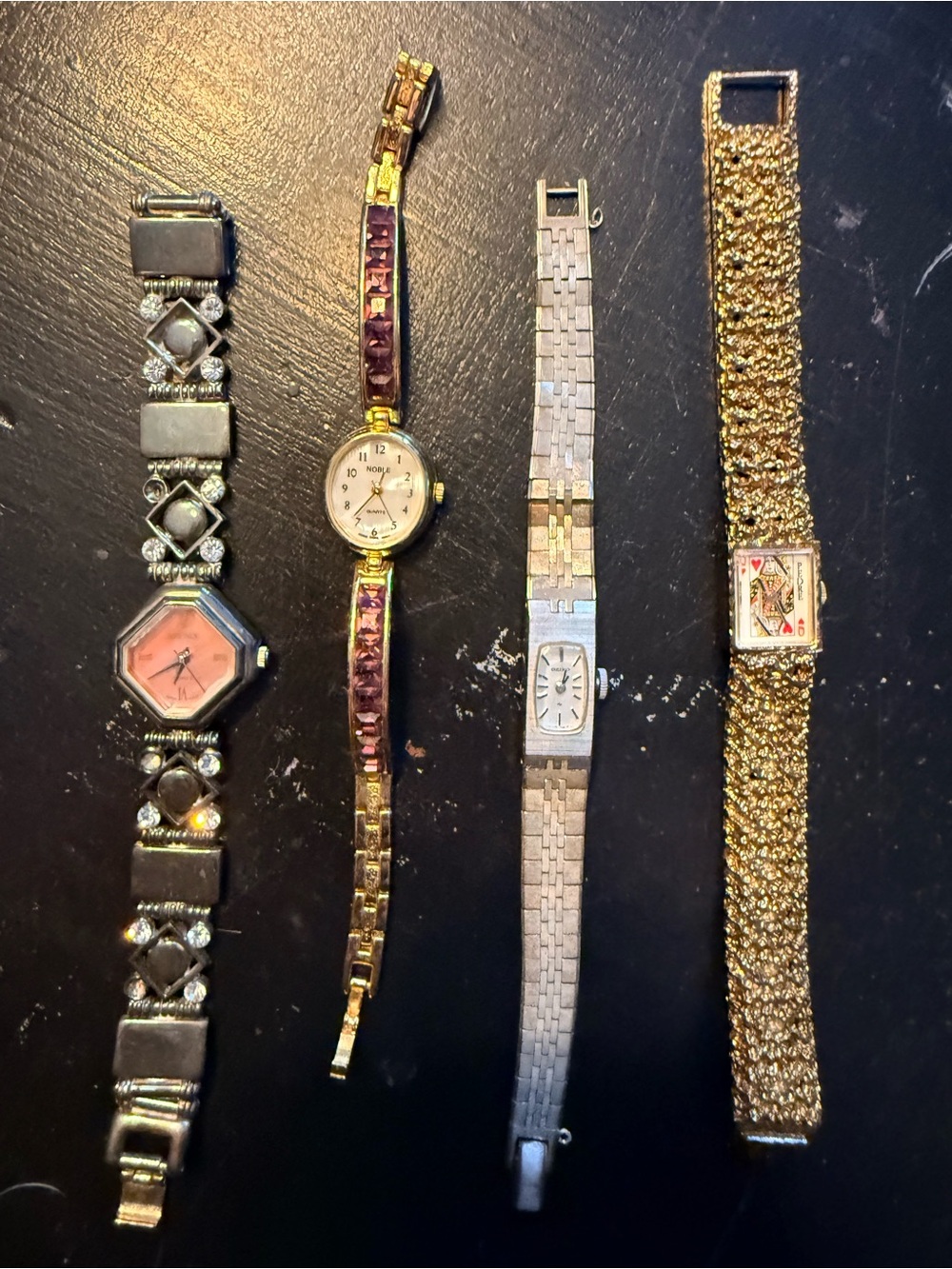 Lot of seven womens watches